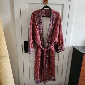 Sundance Cascade Ridge Road Kimono Quilted Kantha